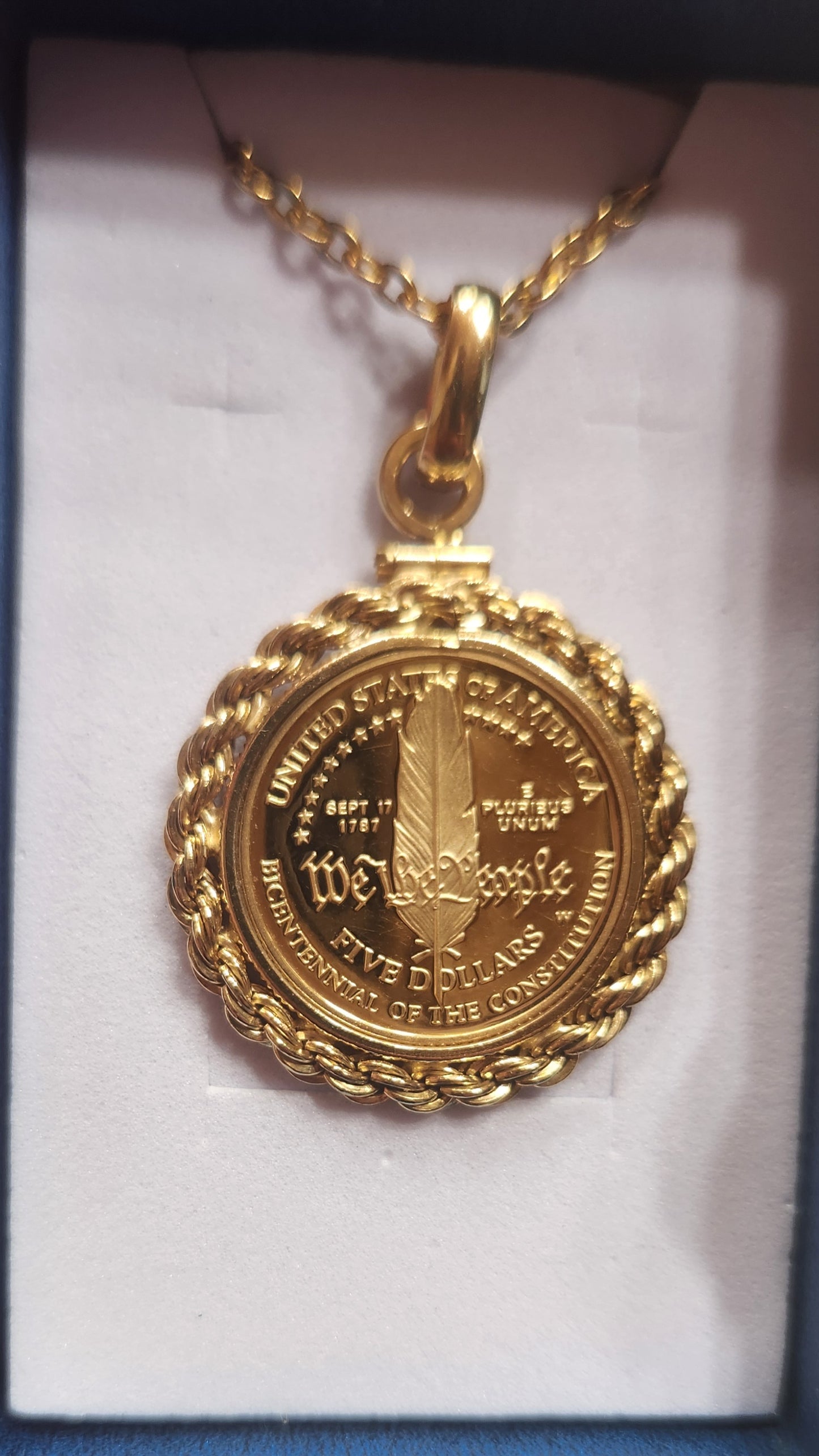 Custom Platinum/Gold/ Silver Necklaces