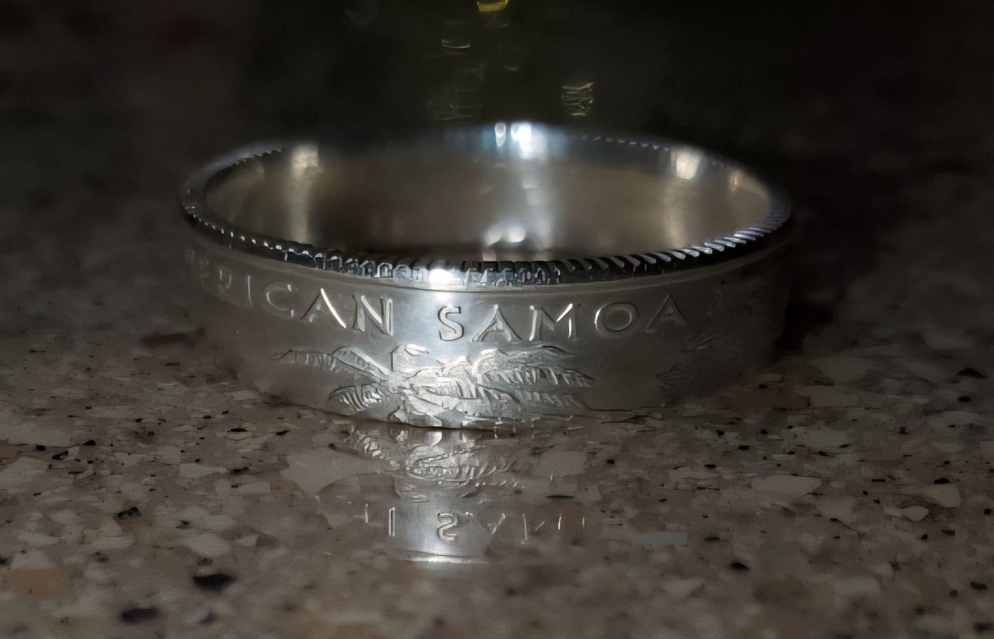 Custom Platinum/Gold/Silver Coin Ring
