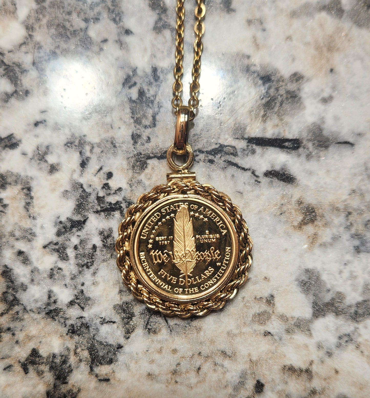 Custom Platinum/Gold/ Silver Necklaces