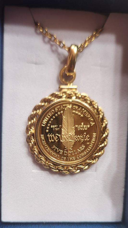 Custom Platinum/Gold/ Silver Necklaces